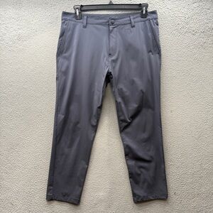 Rhone Pants Blue Navy Commuter Skinny Performance Stretch Chino Golf Men’s 34